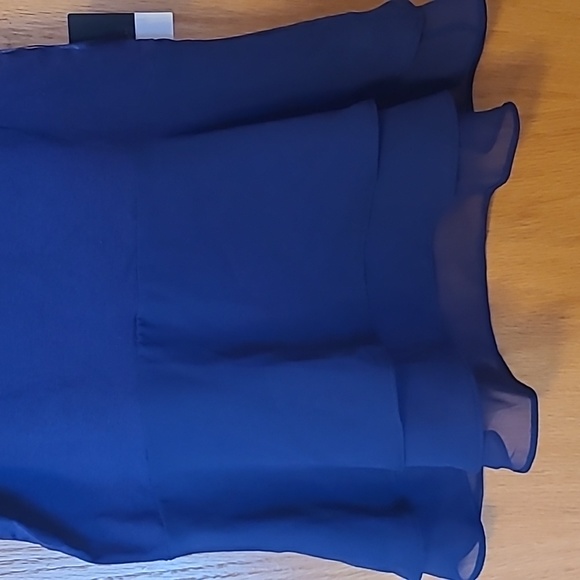 NWT Simply Vera Vera Wang Tank Ruffle Hem - Picture 2 of 3